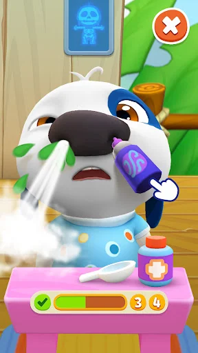 ดาวน์โหลด My Talking Hank: Islands ล่าสุด – เกมเลี้ยงสัตว์แสนสนุกฟรี - Screenshot 7