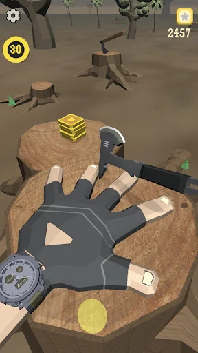 ดาวน์โหลด Knife Finger Game ล่าสุด – เกมท้าทายความเร็ว ดาวน์โหลดฟรี - Screenshot 4
