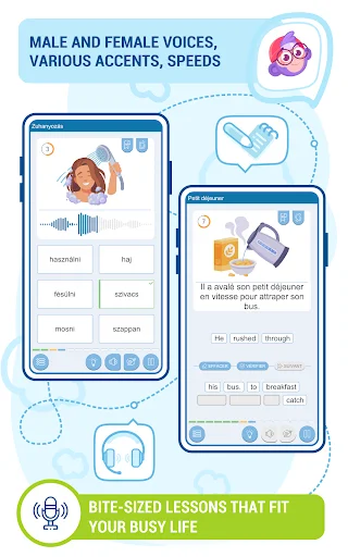 ดาวน์โหลด LinDuo – Speak Languages ฟรี เรียนภาษาอังกฤษ เยอรมัน ฝรั่งเศส - Screenshot 12