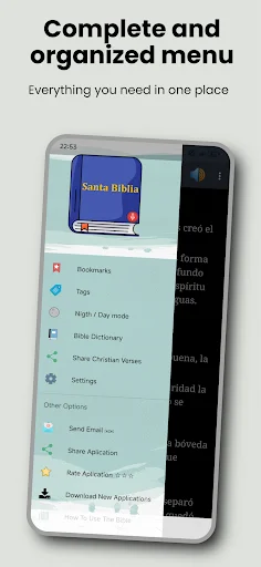ดาวน์โหลด Septuagint Bible LXX สเปน – อ่านคัมภีร์ไบเบิลฉบับสมบูรณ์ฟรี - Screenshot 2