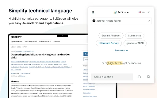 ดาวน์โหลด SciSpace ตัวช่วยวิจัย AI อัจฉริยะ – สรุปงานวิจัยในไม่กี่นาที - Screenshot 1