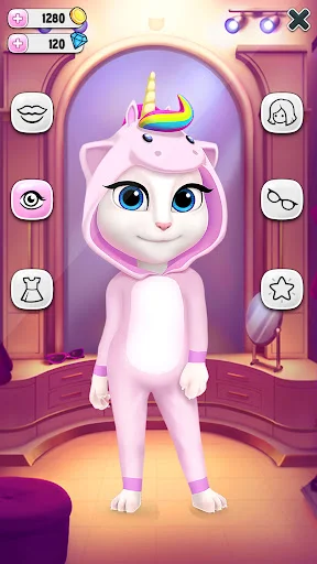 ดาวน์โหลด My Talking Angela ล่าสุด – เกมเลี้ยงแมวสุดน่ารัก เล่นฟรี - Screenshot 4