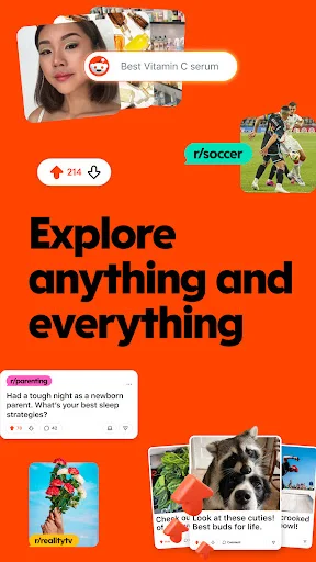 ดาวน์โหลดแอป Reddit เวอร์ชันล่าสุด – แหล่งรวมชุมชนและข่าวสารบนมือถือ - Screenshot 1