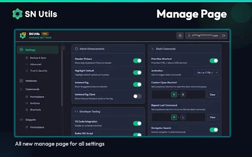 ดาวน์โหลด SN Utils ล่าสุด – เครื่องมือเพิ่มประสิทธิภาพสำหรับ ServiceNow ฟรี - Screenshot 3