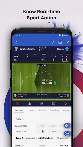 ดาวน์โหลด Matchplay: ผลบอลสดและสถิติแม่นยำ – อัปเดตไว ฟรี! - Screenshot 3