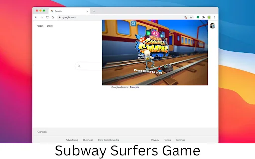 ดาวน์โหลด Subway Surfers บน Chrome – เกมวิ่งสุดมันส์ เล่นฟรีได้ทันที - Screenshot 1