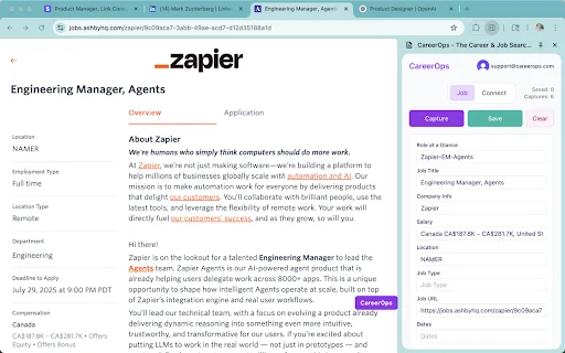 ดาวน์โหลด CareerOps – เครื่องมือช่วยหางานและจัดการเรซูเม่ฟรี - Screenshot 2
