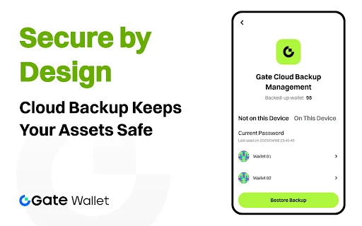 ดาวน์โหลด Gate Wallet ล่าสุด – กระเป๋าเงินคริปโต Web3 ใช้งานง่าย - Screenshot 4