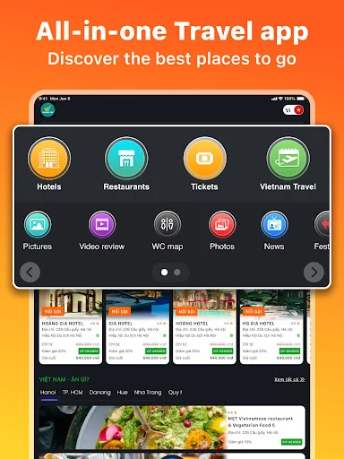 ดาวน์โหลด TravelViet: Your Trip Guide ล่าสุด – ไกด์นำเที่ยวและจองที่พักฟรี - Screenshot 11