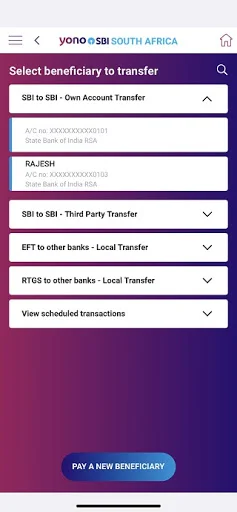 ดาวน์โหลดแอป YONO SBI South Africa เวอร์ชันล่าสุด – จัดการธุรกรรมการเงินของคุณได้ง่ายๆ - Screenshot 7