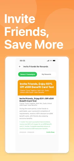 ดาวน์โหลด Roamer: Travel 5G eSIM ล่าสุด – อินเทอร์เน็ตทั่วโลกราคาประหยัด - Screenshot 7