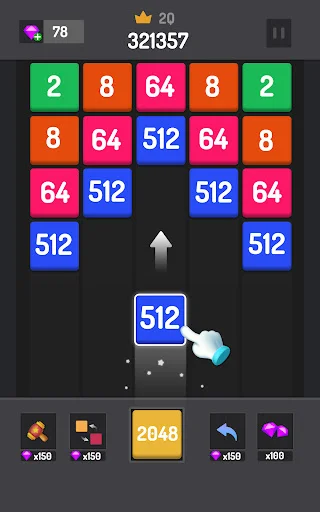 ดาวน์โหลด Number Games – 2048 Blocks ล่าสุด – เกมปริศนาฝึกสมองฟรี - Screenshot 17