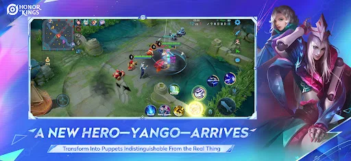 ดาวน์โหลด Honor of Kings ล่าสุด – เกม MOBA 5v5 สุดมันส์ เล่นฟรีบนมือถือ - Screenshot 2