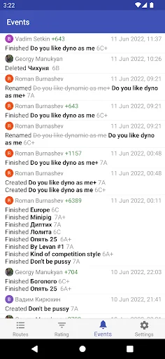 ดาวน์โหลด Climbzilla ล่าสุด – แชร์เส้นทางปีนหน้าผาจำลองฟรีบนมือถือ - Screenshot 7