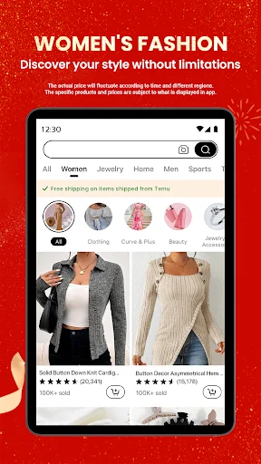 ดาวน์โหลด Temu แอปช้อปปิ้งสินค้าราคาถูก – ช้อปคุ้มเหมือนมหาเศรษฐี - Screenshot 8
