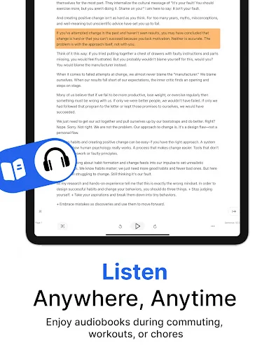 ดาวน์โหลด AudioBooks Unlimited to Kindle ล่าสุด – เปลี่ยนหนังสือเป็นเสียงฟรี - Screenshot 11