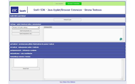 ดาวน์โหลด Szafir SDK Web ล่าสุด – โซลูชันลงลายมือชื่อดิจิทัลระดับมืออาชีพ - Screenshot 2