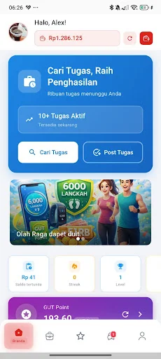 ดาวน์โหลด Gudang Tugas ล่าสุด – แอปทำภารกิจรับเงินจริง ฟรี - Screenshot 1