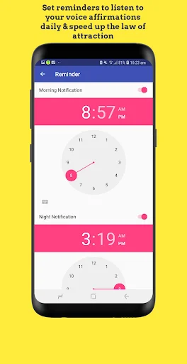 ดาวน์โหลด Creation – Voice Affirmations ล่าสุด – สร้างคำยืนยันพลังบวกด้วยเสียงคุณ - Screenshot 8