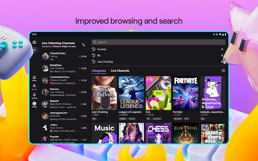 ดาวน์โหลด Twitch: Live Streaming เวอร์ชันล่าสุด – รับชมสดฟรีบนมือถือ - Screenshot 9
