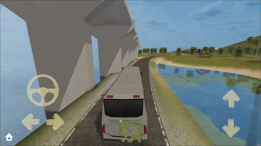 ดาวน์โหลด Bus Driving Around Java Island ล่าสุด – เกมจำลองการขับรถบัสฟรี - Screenshot 3