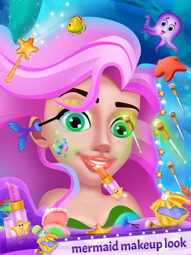 ดาวน์โหลด Princess Mermaid Story – เกมเจ้าหญิงเงือกน้อยผจญภัยล่าสุด ฟรี - Screenshot 10