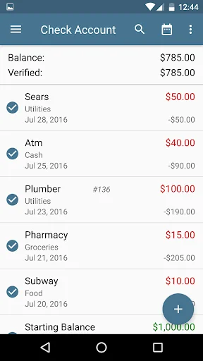 ดาวน์โหลด Volkron CheckBook ล่าสุด – แอปจัดการบัญชีและรายรับรายจ่ายฟรี - Screenshot 6