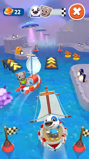 ดาวน์โหลด My Talking Hank: Islands ล่าสุด – เกมเลี้ยงสัตว์แสนสนุกฟรี - Screenshot 4