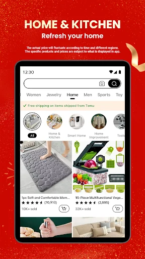 ดาวน์โหลด Temu แอปช้อปปิ้งสินค้าราคาถูก – ช้อปคุ้มเหมือนมหาเศรษฐี - Screenshot 9