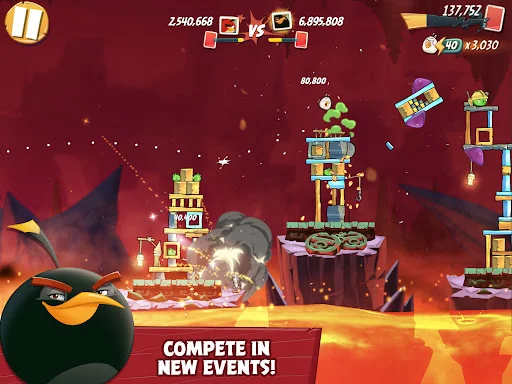 ดาวน์โหลด Angry Birds 2 ล่าสุด – เกมยิงนกถล่มหมู สนุกฟรีบนมือถือ - Screenshot 13