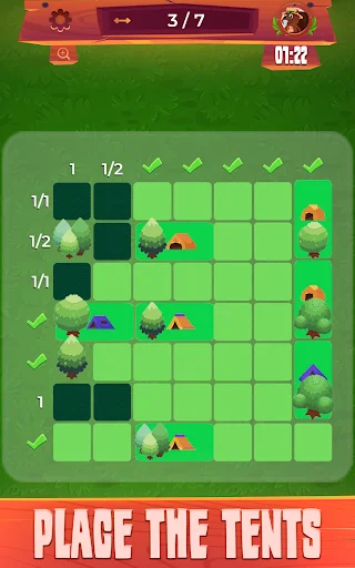 ดาวน์โหลด Real Tents & Trees เกมปริศนาฝึกสมองสุดท้าทาย ฟรีบนมือถือ - Screenshot 11