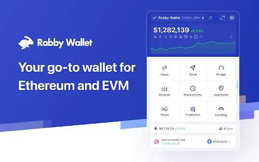 ดาวน์โหลด Rabby Wallet ล่าสุด – กระเป๋าเงิน DeFi ที่ปลอดภัยที่สุดสำหรับคุณ - Screenshot 1