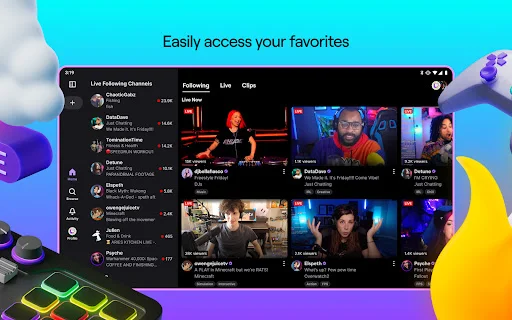 ดาวน์โหลด Twitch: Live Streaming เวอร์ชันล่าสุด – รับชมสดฟรีบนมือถือ - Screenshot 8