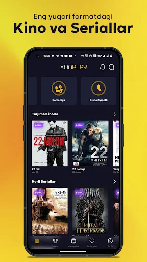 ดาวน์โหลด XonPlay ล่าสุด – ดูหนังและซีรีส์ใหม่พากย์อุซเบก ฟรี - Screenshot 3