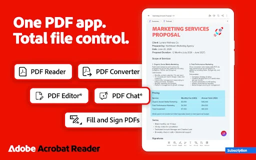 ดาวน์โหลด Adobe Acrobat Reader ล่าสุด – จัดการไฟล์ PDF ครบวงจรฟรี - Screenshot 9