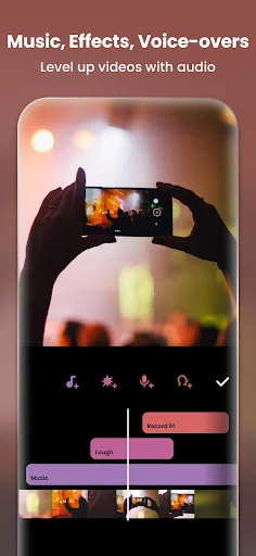 ดาวน์โหลด InShot ตัดต่อวิดีโอระดับมืออาชีพ – ฟีเจอร์ AI ครบจบในแอปเดียว - Screenshot 4