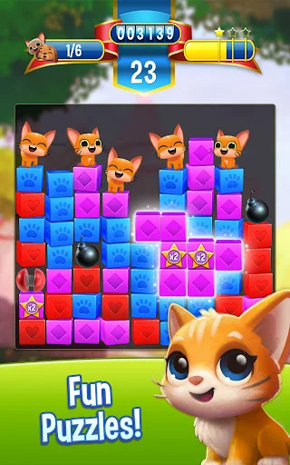 ดาวน์โหลด Pet Rescue Saga เวอร์ชันล่าสุด – เกมพัซเซิลช่วยน้องสัตว์แสนสนุก - Screenshot 7