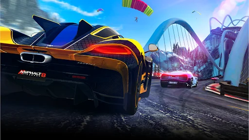 ดาวน์โหลด Asphalt 8 เกมแข่งรถสุดมันส์ – กราฟิกสวย เล่นฟรีบนมือถือ - Screenshot 22