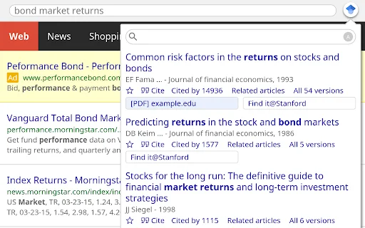 ดาวน์โหลด Google Scholar Button ล่าสุด – ค้นหางานวิจัยฟรีได้ทันที - Screenshot 3