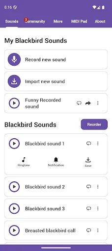 ดาวน์โหลด Blackbird Sounds ล่าสุด – สัมผัสเสียงธรรมชาติ ฟรี - Screenshot 1