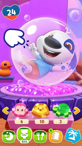 ดาวน์โหลด My Talking Hank: Islands ล่าสุด – เกมเลี้ยงสัตว์แสนสนุกฟรี - Screenshot 19