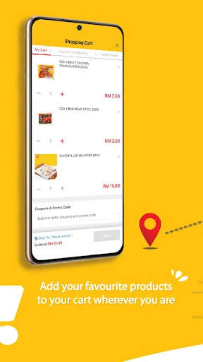 ดาวน์โหลด CCK Fresh Mart ล่าสุด – สั่งของสดออนไลน์ ส่งตรงถึงบ้าน - Screenshot 2
