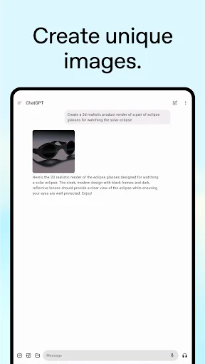 ดาวน์โหลด ChatGPT ล่าสุด – ผู้ช่วย AI อัจฉริยะ ใช้งานฟรีบนมือถือ - Screenshot 12