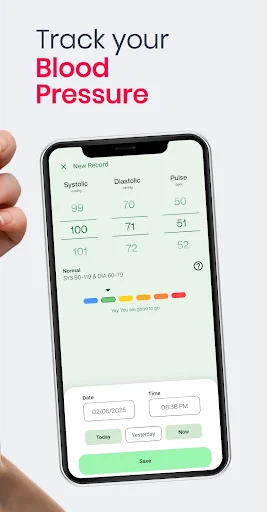 ดาวน์โหลด Blood pressure app: BP Logger ล่าสุด – ติดตามความดันโลหิตฟรี - Screenshot 7