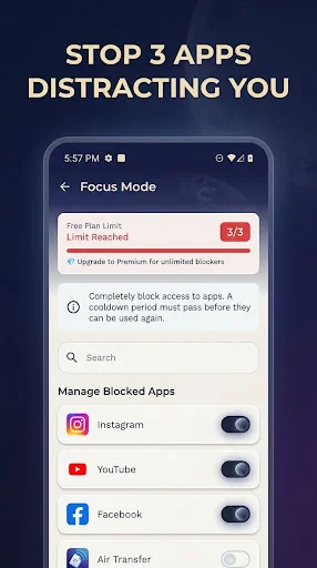 ดาวน์โหลด Freeze – App Lock & Blocker ล่าสุด – ล็อคแอปและเพิ่มสมาธิ ฟรี - Screenshot 3