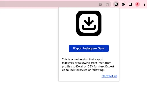 IG Follower Export Tool – ส่งออกรายชื่อผู้ติดตาม IG เป็น Excel ฟรี - Screenshot 5