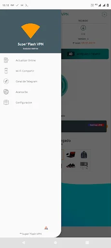 ดาวน์โหลด Super`Flash VPN ล่าสุด – แอป VPN ส่วนตัวที่ปลอดภัยที่สุดสำหรับ Android - Screenshot 4