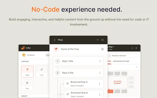 ดาวน์โหลด Whatfix Studio ล่าสุด – เครื่องมือสร้างคู่มือการใช้งานและ Digital Adoption สำหรับธุรกิจ - Screenshot 2