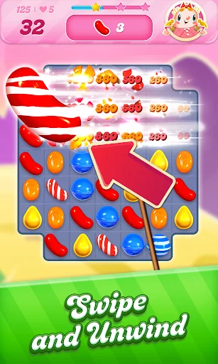 ดาวน์โหลด Candy Crush Saga เวอร์ชันล่าสุด – เกมเรียงลูกกวาดสุดมันส์เล่นฟรี - Screenshot 3