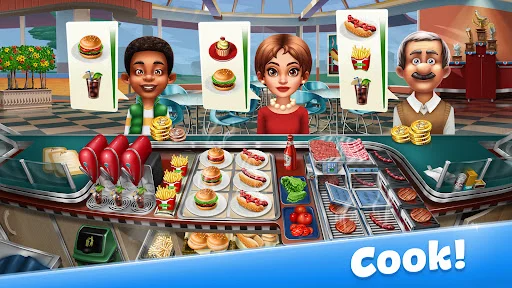 ดาวน์โหลด Cooking Fever ล่าสุด – เกมทำอาหารแสนสนุก เล่นฟรีบนมือถือ - Screenshot 15